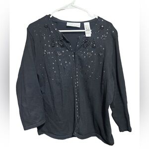 Liz Claiborne Black Sweater
